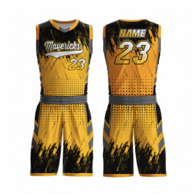 Male sublimated basketball uniform_MBAS 123